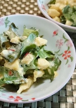 四角豆と卵のスイチリマヨ和え-レシピのメイン写真