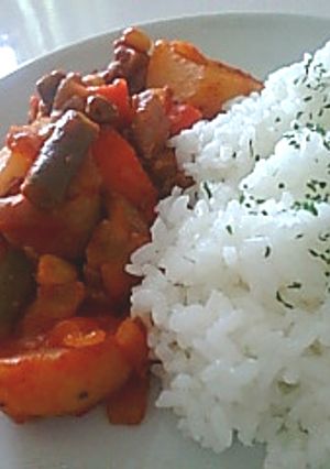 チキンのケチャップ煮込-レシピのメイン写真