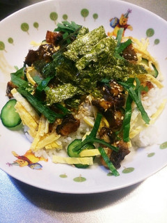 簡単♪節約♪うなぎチラシ風(´∀`*)-レシピのメイン写真