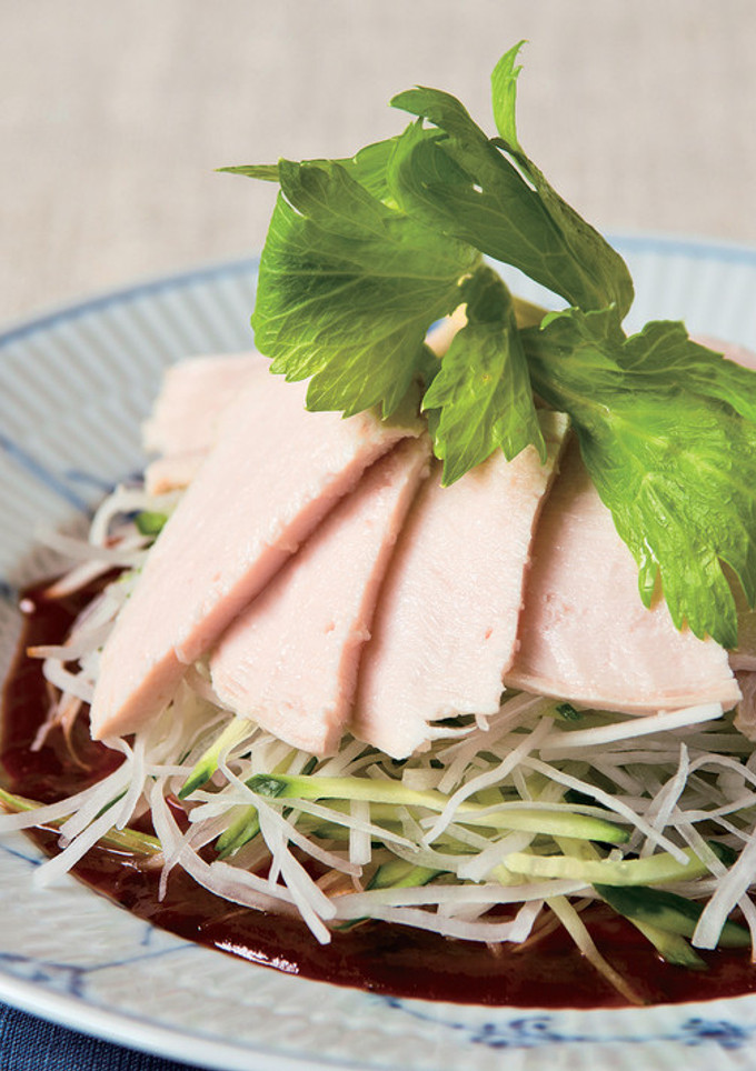 鶏ムネ肉と野菜の冷製仕立て-レシピのメイン写真