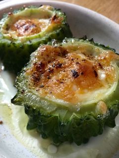 ゴーヤの落とし卵焼き〜チーズ風味〜-レシピのメイン写真
