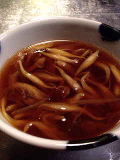 花茗荷の焦がし醤油スープ-レシピのメイン写真