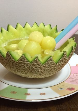 IBARAKI melon soda-レシピのメイン写真