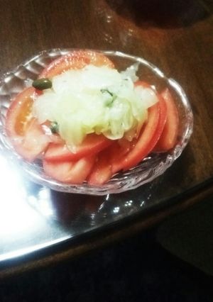 トマトのサラダ-レシピのメイン写真