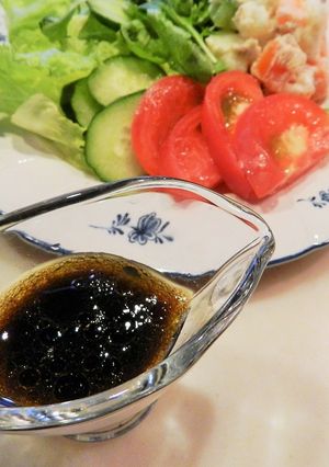 簡単　バルサミコ酢ドレッシング-レシピのメイン写真