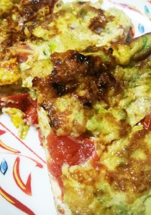 ミニトマトとセロリのオムレツ-レシピのメイン写真