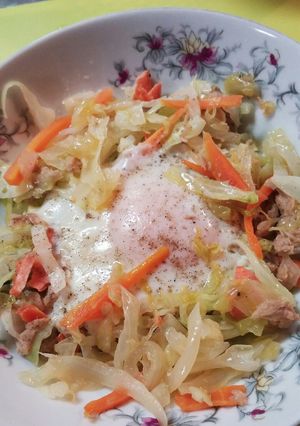 超簡単♪ツナを使った巣ごもりたまご-レシピのメイン写真