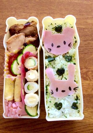 簡単♪キャラ弁♪ハムでデコ♪-レシピのメイン写真