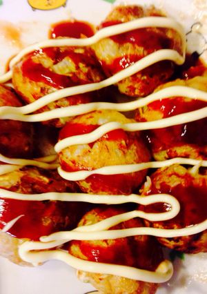 ランチに素麺リメイク！ソーセージたこ焼き-レシピのメイン写真