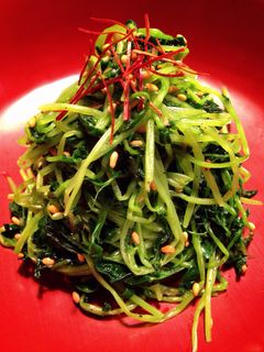 豆苗のナムル-レシピのメイン写真