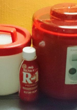 KAMOSIKOでR-1ヨーグルト-レシピのメイン写真