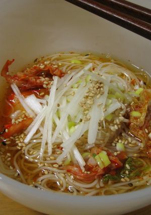 韓国風？！ピリ辛そうめん☆-レシピのメイン写真