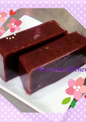 ✩粒あんDe水ようかん✩分離防止のコツ-レシピのメイン写真