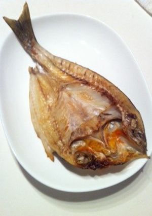冷蔵庫で作る美味しい魚の干物-レシピのメイン写真