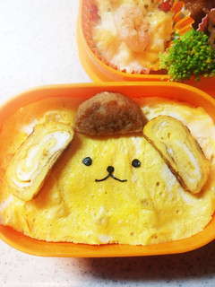 キャラ弁 ポムポムプリン-レシピのメイン写真