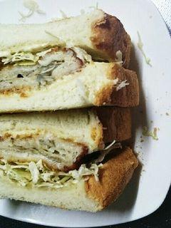 白身魚でホットサンドイッチ-レシピのメイン写真