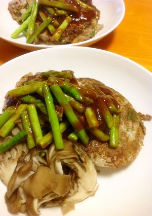 4種野菜のハンバーグ-レシピのメイン写真
