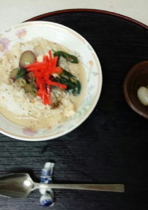 血管プラークダイエット食459（豆乳粥）-レシピのメイン写真