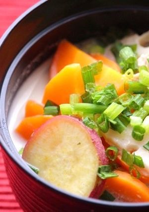 秋の根菜ミルク豚汁-レシピのメイン写真