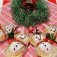 ☆★ Xmasに ★☆ 雪だるまパン