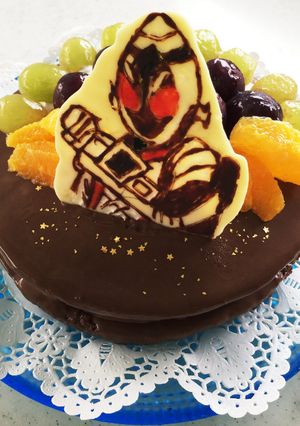 フルーツ☆チョコレートケーキ-レシピのメイン写真