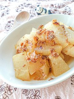 簡単一品 * 冬瓜のほっこり土佐煮-レシピのメイン写真