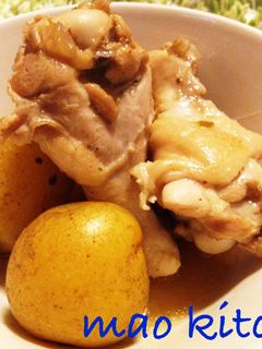 新じゃがと手羽元で、かんたん煮物-レシピのメイン写真