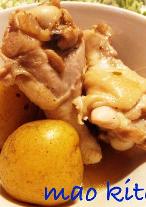 新じゃがと手羽元で、かんたん煮物-レシピのメイン写真