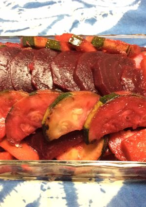ビーツ夏野菜サラダ-レシピのメイン写真