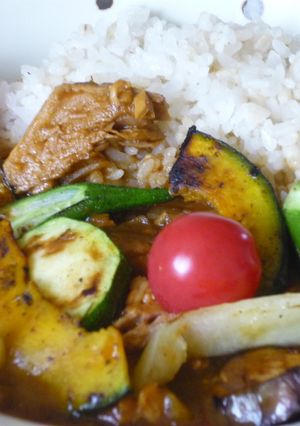 カラフル夏野菜カレー-レシピのメイン写真