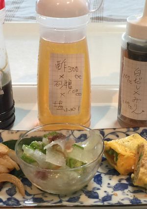 hidenaちの合わせ手作り調味料は便利-レシピのメイン写真