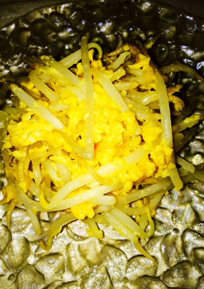 もやしの卵とじ　冷やし中華風味-レシピのメイン写真