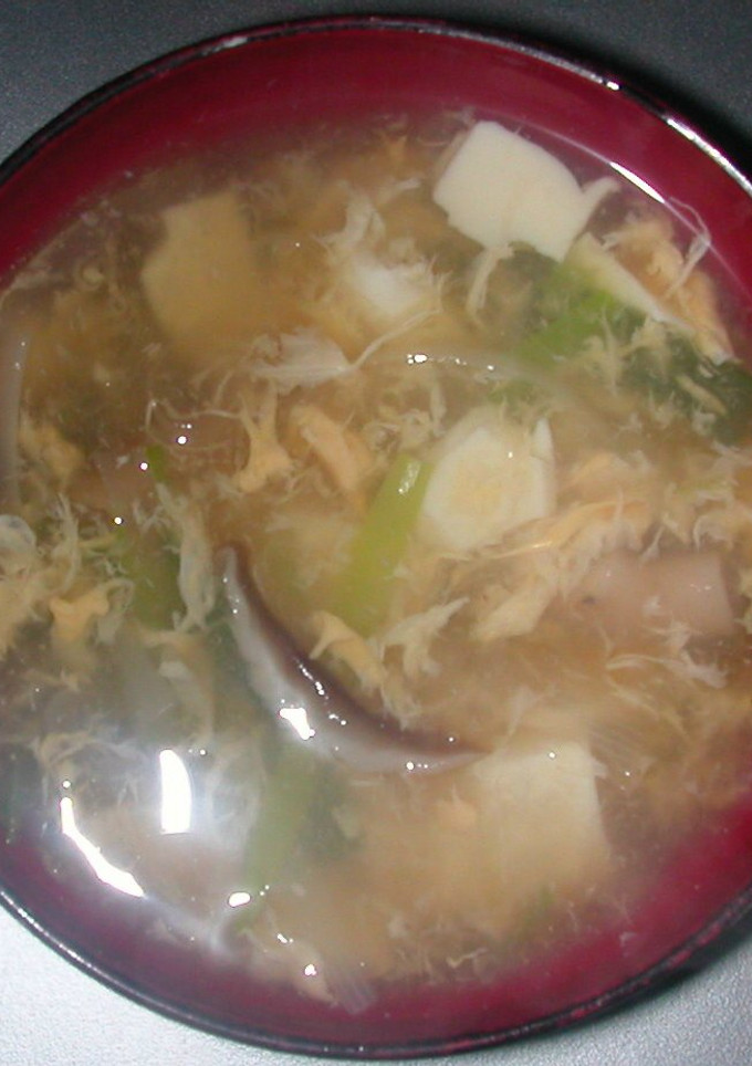 長ねぎのかき玉汁-レシピのメイン写真