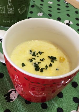 一度飲んで欲しい！牛乳で濃厚コーンスープ-レシピのメイン写真