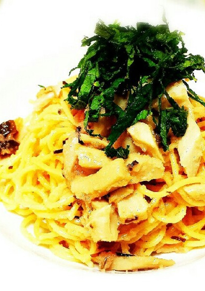 うま❕エリンギとたらこのかさ増しパスタ♥-レシピのメイン写真