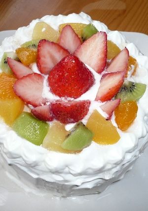 苺フルーツケーキ-レシピのメイン写真