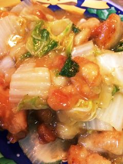 鳥もも肉と白菜のあんかけ-レシピのメイン写真