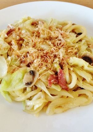 キャベツとベーコン☆焼きうどん☆-レシピのメイン写真