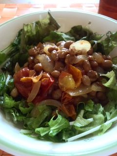 納豆だってエスニック調サラダ-レシピのメイン写真