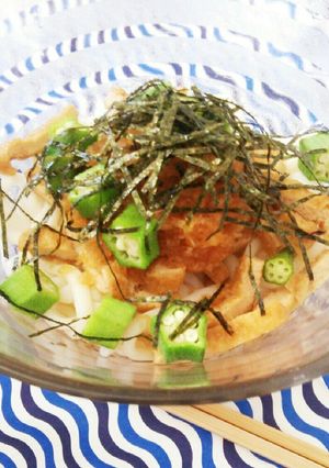 ランチに冷やしうどん-レシピのメイン写真