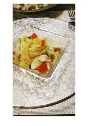 彩り鮮やか☆冷製パスタ-レシピのメイン写真