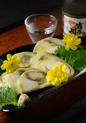 長岡巾着なすの蒸しなすと冷やし茶漬け-レシピのメイン写真