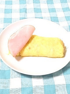 玉子焼き器で夏野菜のトマトオムレツ-レシピのメイン写真