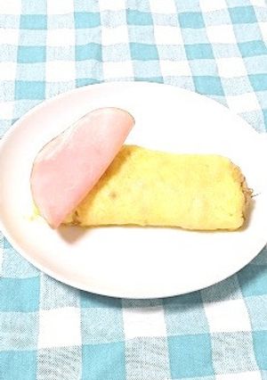 玉子焼き器で夏野菜のトマトオムレツ-レシピのメイン写真