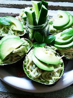 *アボカドココット冷製パスタ*-レシピのメイン写真