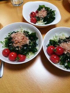 ワカメと大根サラダ~和風ドレッシングで~-レシピのメイン写真