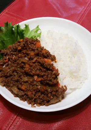 簡単！野菜たっぷりドライカレー-レシピのメイン写真
