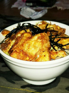 鶏胸肉のピカタ風丼物-レシピのメイン写真