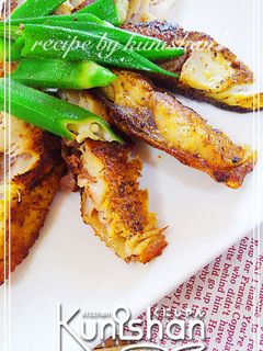 さばのカレー風味のオリーブオイル焼き♪-レシピのメイン写真
