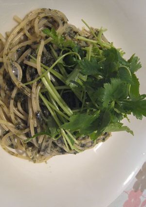海の旨み濃縮！海苔クリームパスタ-レシピのメイン写真